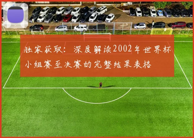 独家获取：深度解读2002年世界杯小组赛至决赛的完整结果表格